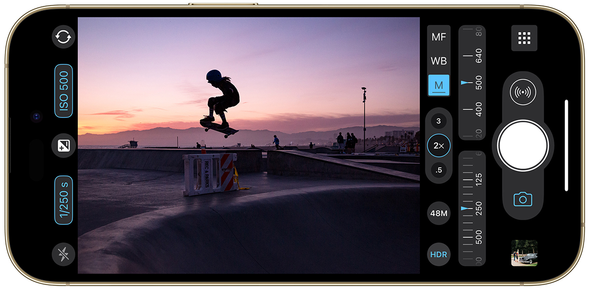 ProCamera Zero Shutter Lag Responsive Capture ProCamera Responsive Capture with zero shutter lag
